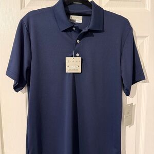 PGA Tours Men's Navy Polo Shirt